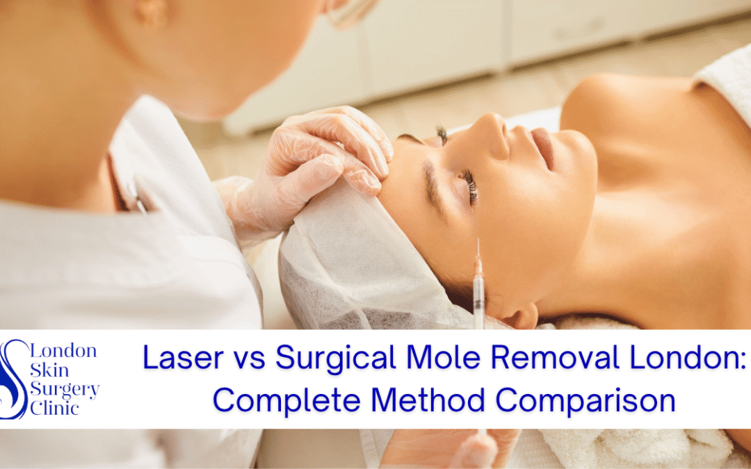 Laser vs Surgical Mole Removal London: Complete Method Comparison