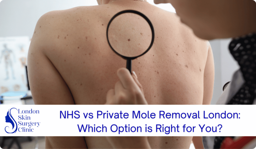 nhs vs private mole removal london comparison 1
