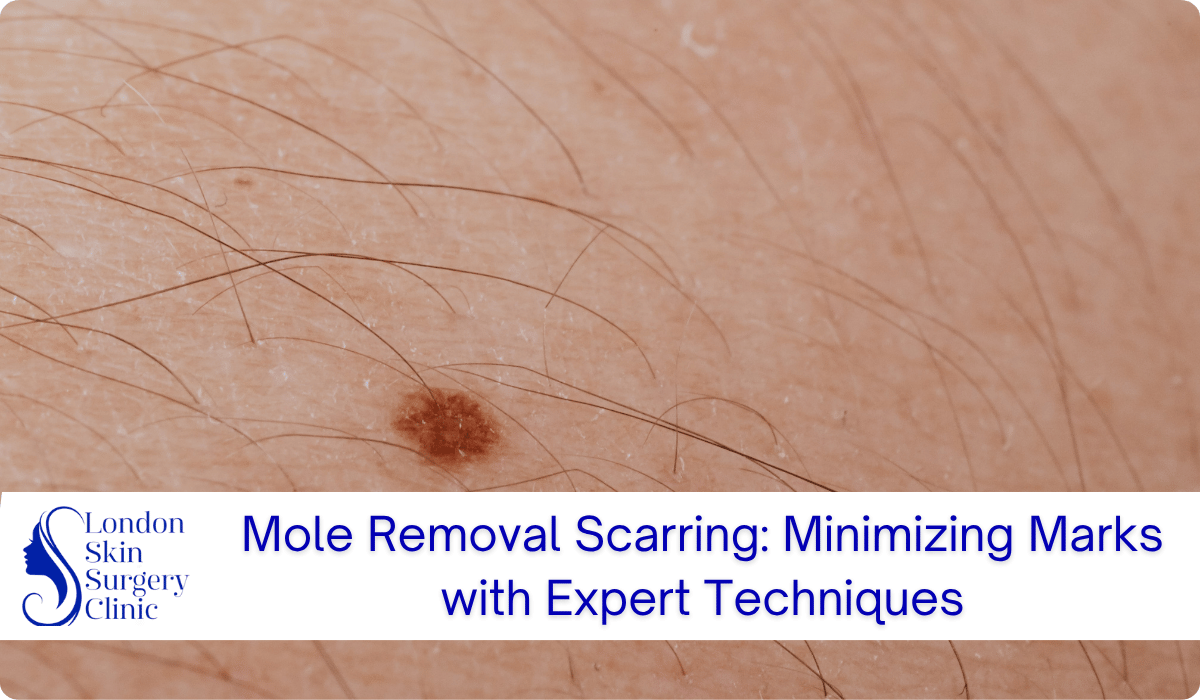 mole removal scarring minimizing expert techniques