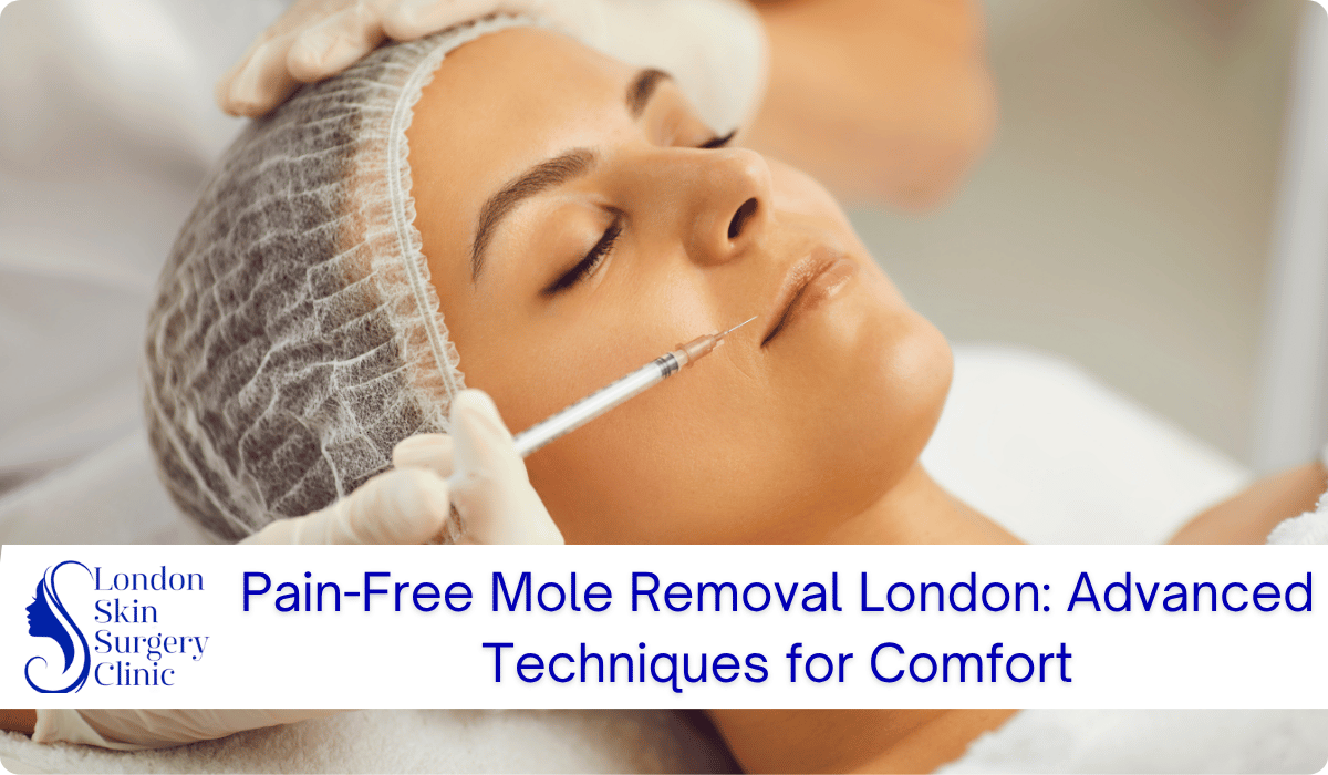pain free mole removal london techniques